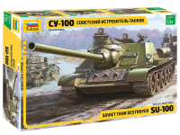 Сборная модель Звезда Советский истребитель танков СУ-100 / 3688 - 