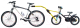Велоприцеп Peruzzo Trail Angel / 300/G-PRZ (для буксировки детского велосипеда, желтый) - 