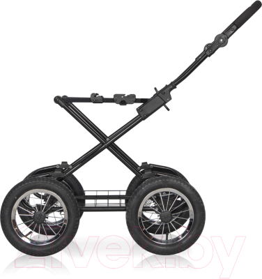Детская универсальная коляска Riko Basic Alfa Ecco Classic 2 в 1 (01/графит/серый)
