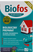 Биоактиватор Biofos Professional порошок для септиков и очистительных станций (1кг, коробка) - 