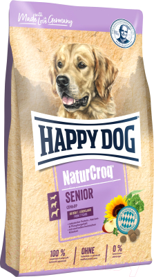 Сухой корм для собак Happy Dog NaturCroq Senior / 60533 (4кг)