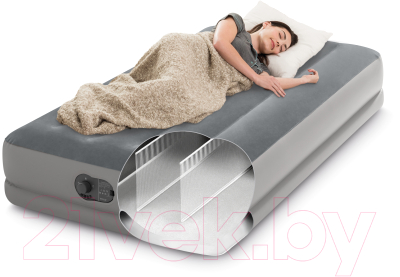 Надувная кровать Intex Twin Dura-Beam Prestige Airbed W 64112 (191x99x30, насос)