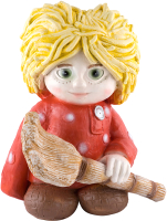 

Фигурка для сада Park, Домовой с веником / 169418