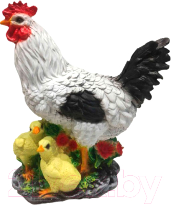 Фигурка для сада Park Курица с цыплятами / 169368