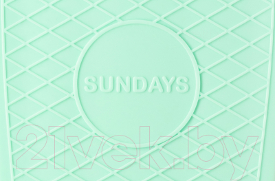 Пенни борд Sundays WX-201A Bubble Gum (бирюзовый)