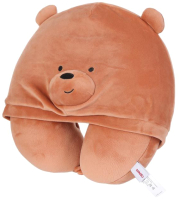 Подушка на шею Miniso U-образная We Bare Bears Гриззли / 8717 - 