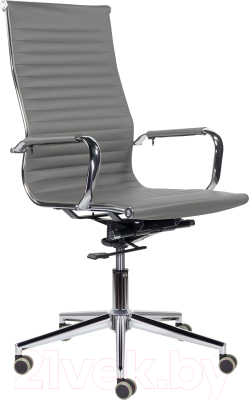 Кресло офисное Brabix Premium Intense EX-531 / 532542 (экокожа/хром темно-серый)