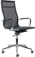 Кресло офисное Brabix Premium Net EX-533 / 532546 (хром/сетка черная) - 