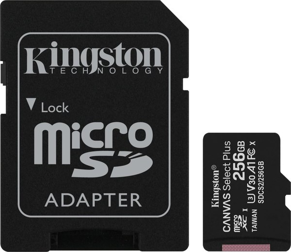 Карта памяти Kingston MicroSDXC Canvas Select Plus (SDCS2/256GB)