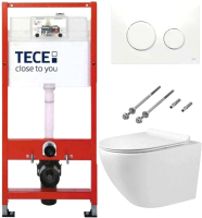 

Унитаз подвесной с инсталляцией TECE, 94_S801