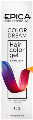 Гель-краска для волос Epica Professional Colordream 0.0N (100мл, безаммиачный корректор)