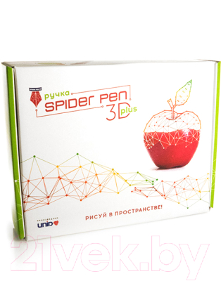 3D-ручка Spider Pen 2400P (розовый)