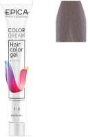 Гель-краска для волос Epica Professional Colordream 10.23 (100мл, светлый блондин перламутрово-бежевый) - 
