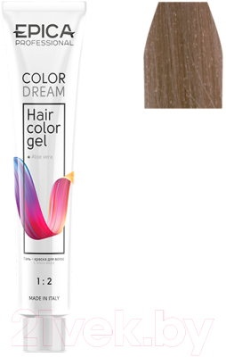 Гель-краска для волос Epica Professional Colordream 10.26 (100мл, светлый блондин перламутрово-красный)