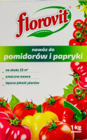 Удобрение Florovit Для томатов и перца гранулированное (1кг, коробка) - 