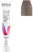 Гель-краска для волос Epica Professional Colordream 10.81 (100мл, светлый блондин жемчужно-пепельный) - 