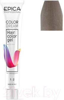 Гель-краска для волос Epica Professional Colordream 10.81 (100мл, светлый блондин жемчужно-пепельный)