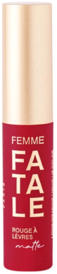 Жидкая помада для губ Vivienne Sabo Femme Fatale тон 12 красный Fatal (3мл)