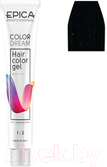 Гель-краска для волос Epica Professional Colordream 4.77 (100мл, шатен шоколадный интенсивный)
