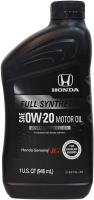 Моторное масло Honda Full Synthetic 0W20 / 087989163 (946мл) - 