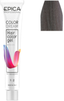 Гель-краска для волос Epica Professional Colordream 8.11 (100мл, светло-русый пепельный интенсивный) - 