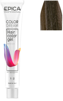 Гель-краска для волос Epica Professional Colordream 8.23 (100мл, светло-русый перламутрово-бежевый) - 