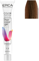 Гель-краска для волос Epica Professional Colordream 8.26 (100мл, светло-русый перламутрово-красный) - 