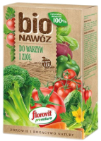Удобрение Florovit Про Натура БИО для овощей и трав ECO гран. (1,1л (700г), коробка) - 