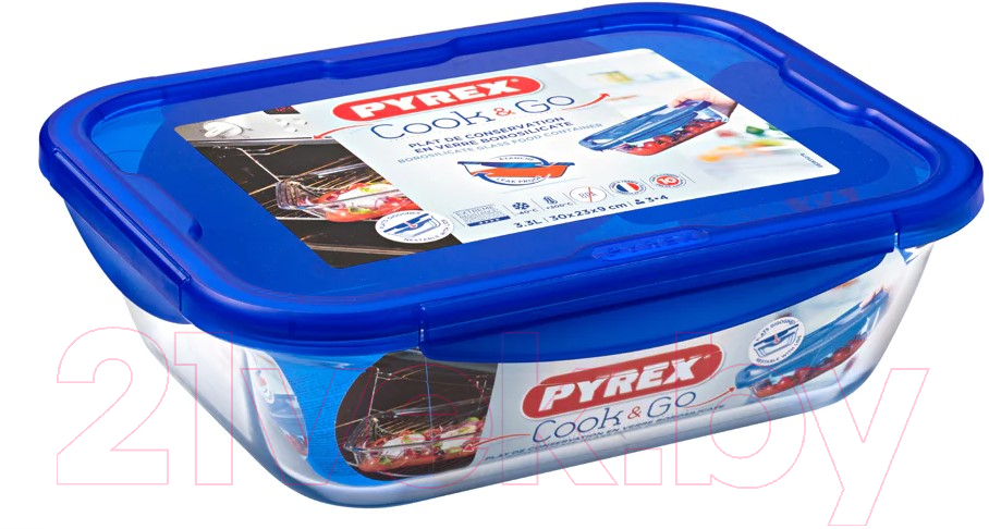 Форма для запекания Pyrex Cook&Go 283PG00ST