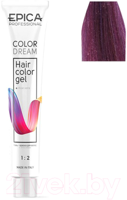 Изображение товара Гель-краска для волос Epica Professional Colordream 9.22 (100мл, блондин фиолетовый интенсивный)