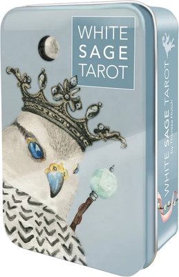 Гадальные карты U.S. Games Systems White Sage Tarot in a tin / WST80 -