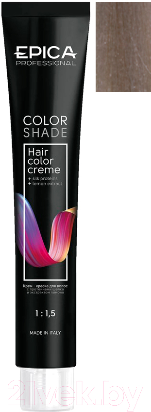 Крем-краска для волос Epica Professional Colorshade 10.81 (100мл, светлый блондин жемчужно-пепельный)