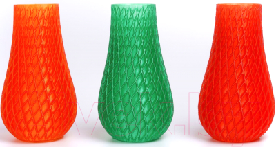 Пластик для 3D-печати SynTech PLA 1.75мм 1кг / 31041 (красный прозрачный)