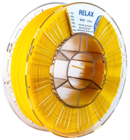 Пластик для 3D-печати REC Relax (PET-G) 1.75 мм 750г / 33008 (желтый) - 