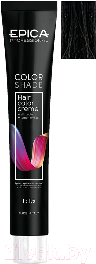 Крем-краска для волос Epica Professional Colorshade 6.11 (100мл, темно-русый пепельный интенсивный)
