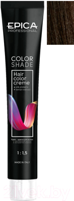 Крем-краска для волос Epica Professional Colorshade 6.18 (100мл, темно-русый морозный шоколад)
