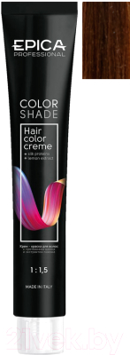 Крем-краска для волос Epica Professional Colorshade 6.34 (100мл, темно-русый золотисто-медный)