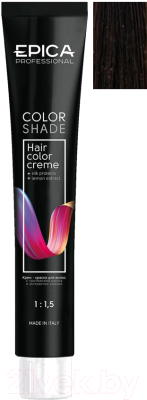 Крем-краска для волос Epica Professional Colorshade 6.7 (100мл, темно-русый шоколадный)