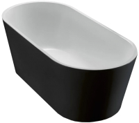 Ванна акриловая BelBagno BB71-1800-NERO-W0 - 