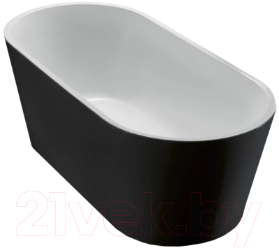 Ванна акриловая BelBagno BB71-1800-NERO-W0