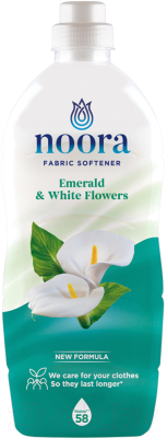 Кондиционер для белья Noora Emerald&White Flowers (928мл)