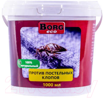 Порошок от насекомых Borg Eco против постельных клопов (1л)