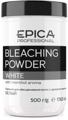 Порошок для осветления волос Epica Professional Bleaching Powder Белый (500г)