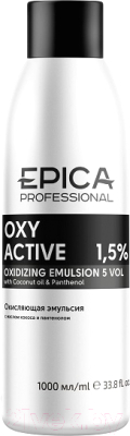 Эмульсия для окисления краски Epica Professional Oxy Active 1.5 % 5 vol (1л)
