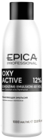 Эмульсия для окисления краски Epica Professional Oxy Active 12% 40 vol (1л) - 