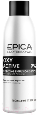 Эмульсия для окисления краски Epica Professional Oxy Active 9% 30 vol (1л)