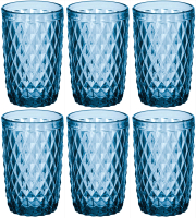 

Набор стаканов South Glass, Сетка 340 мл / S04612LXINBLUE