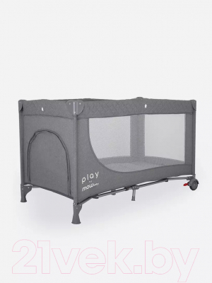 Кровать-манеж MOWbaby Play / RP125 (серый)