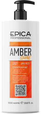 

Кондиционер для волос, Professional Amber Shine Organic