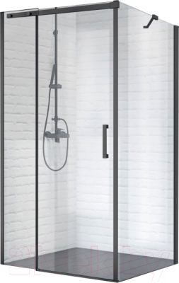 Душевой уголок BelBagno ACQUA-AH-1-130/90-C-NERO